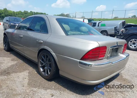 2000 Lincoln Ls V8 Auto from USA, damaged, VIN 1LNHM87A7YY602455